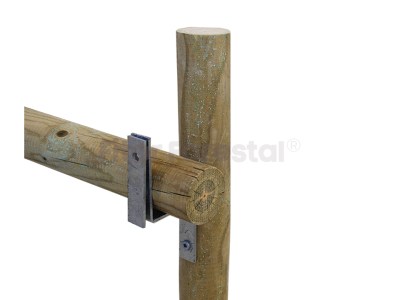 1 kit puerta metalica para poste de madera3